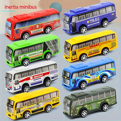 Mini Bus Toy Car Set of 2 Vehicles