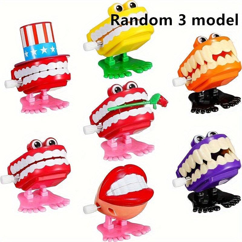Walking Teeth Toys Funny Joke Teeth for Party Halloween Christmas