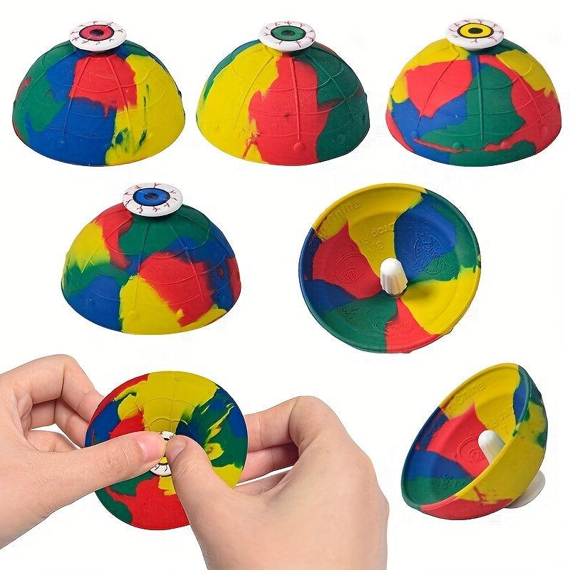 Rubber Bouncing Bowl Eyeball Toy for Outdoor Rebound Play