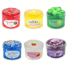70ml Crystal Slime Toy DIY Jelly Clay Slime Non Sticky Bubble