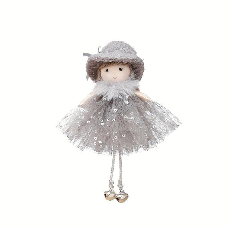 Christmas Tree Pendant Gauze Dress Angel Girl Pendant