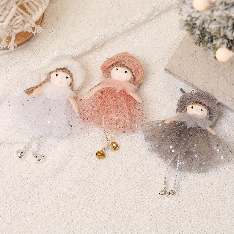 Christmas Tree Pendant Gauze Dress Angel Girl Pendant