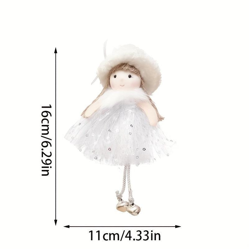 Christmas Tree Pendant Gauze Dress Angel Girl Pendant