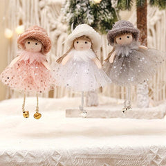 Christmas Tree Pendant Gauze Dress Angel Girl Pendant