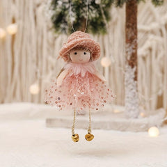 Christmas Tree Pendant Gauze Dress Angel Girl Pendant
