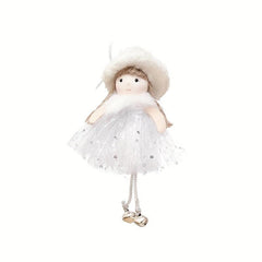 Christmas Tree Pendant Gauze Dress Angel Girl Pendant