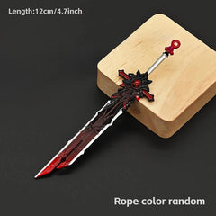 Anime Figure Shining Collection Weapon Keychain Model Decoration Ornament