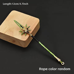 Anime Figure Shining Collection Weapon Keychain Model Decoration Ornament