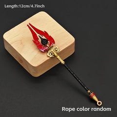 Anime Figure Shining Collection Weapon Keychain Model Decoration Ornament