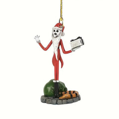 Christmas Acrylic Pendant Car Rearview Mirror Ornament