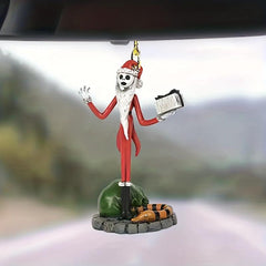 Christmas Acrylic Pendant Car Rearview Mirror Ornament