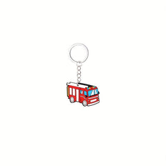 Fire Keychain School Bag Key Bag Pendant Halloween Christmas Gift