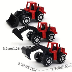 Alloy Engineering Car Toys Excavator Fall Resistant