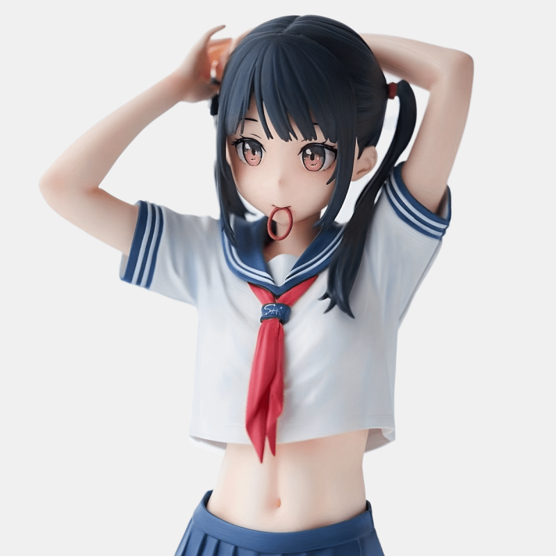 Sailor Costume Beauty 11 inch Figure Model Home Ornament