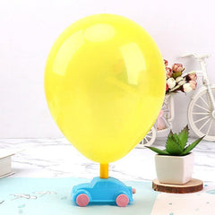 6 Pcs DIY Blow Balloon Car Kids Educational Toy Party Favors