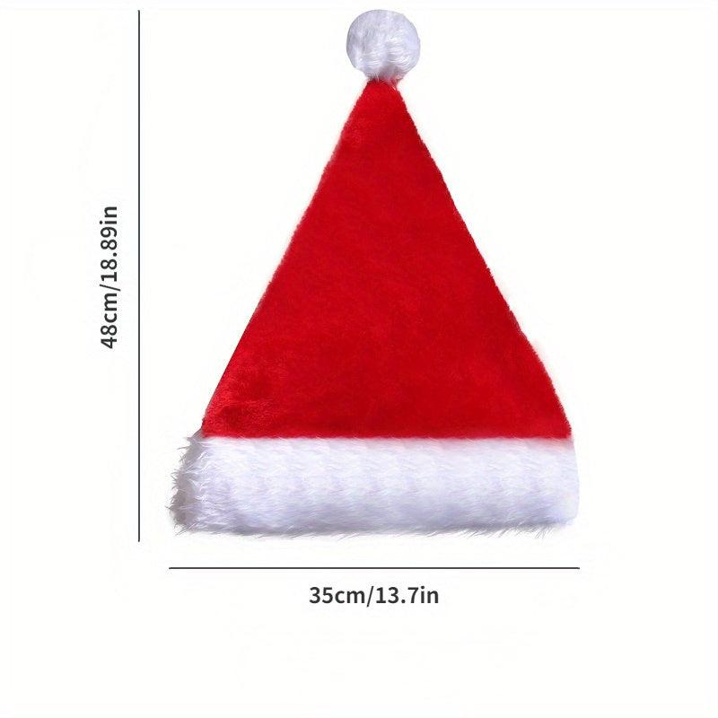 Christmas Luminous Santa Hat Winter Warm Hat Decoration