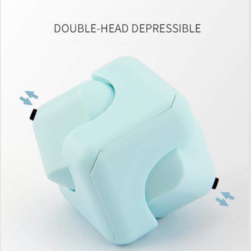 Square Decompression Spinning Top Anti anxiety Fingertip Toy
