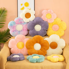 Daisy Flower Plush Cushion Rabbit Nap Pillow Back Cushion