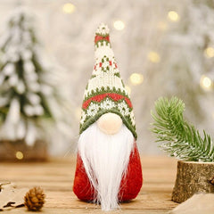 3pcs Christmas Faceless Old Man Santa Doll Ornament