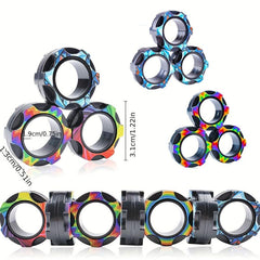 Magnetic Finger Ring for Pressure Relief - Decompression Gear