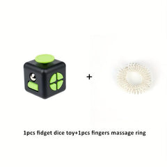 6 Sides Fidget Dice Toy Cubes Anti Stress Decompression Fidget Toy
