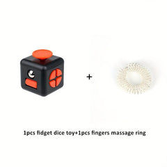 6 Sides Fidget Dice Toy Cubes Anti Stress Decompression Fidget Toy