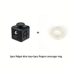 6 Sides Fidget Dice Toy Cubes Anti Stress Decompression Fidget Toy