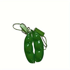 Edamame Fidget Popper Antistress Toy Keychain