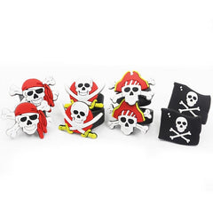 8pcs Pirate Rubber Ring Party Decorations DIY Finger Toys