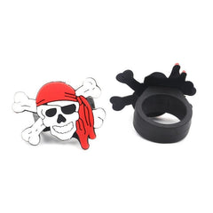 8pcs Pirate Rubber Ring Party Decorations DIY Finger Toys