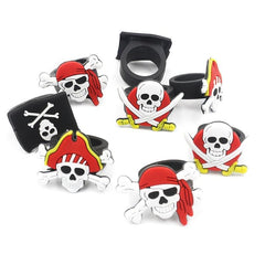8pcs Pirate Rubber Ring Party Decorations DIY Finger Toys