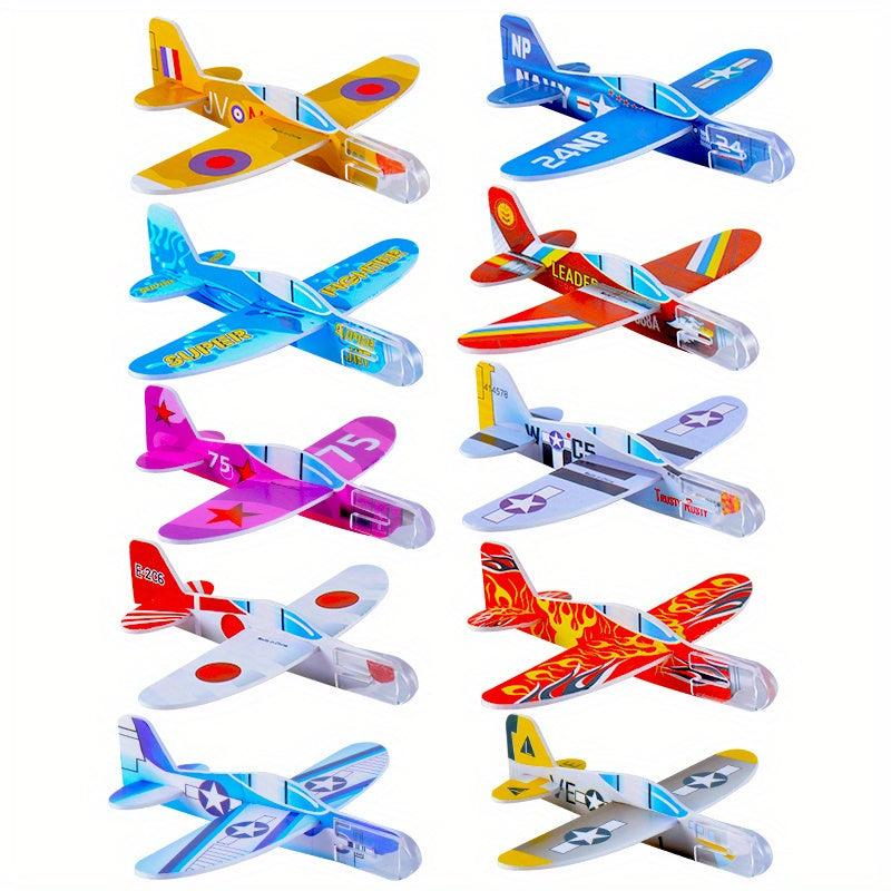 10Pcs Aircraft Bird DIY Assembly Toys Carnival Awards Outdoor Toys