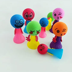 20pcs Jump Elf Decompression Doll Toy Jumping Man Little Man Jump Man Toy