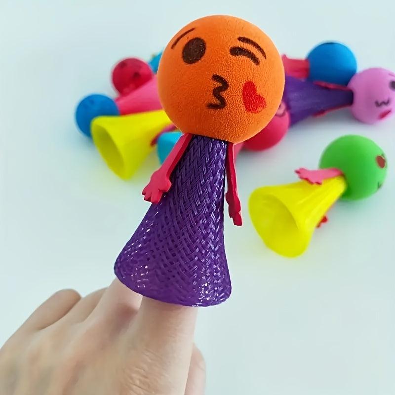 20pcs Jump Elf Decompression Doll Toy Jumping Man Little Man Jump Man Toy