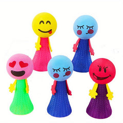 20pcs Jump Elf Decompression Doll Toy Jumping Man Little Man Jump Man Toy