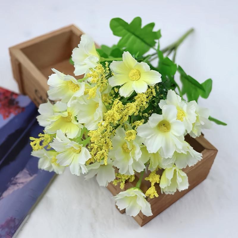 Artificial Daisy Flowers Real Touch Arrangement