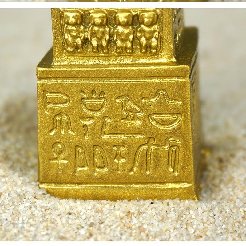 Resin Egypt Landmark Ornaments - Ancient Egyptian Stele Tablet