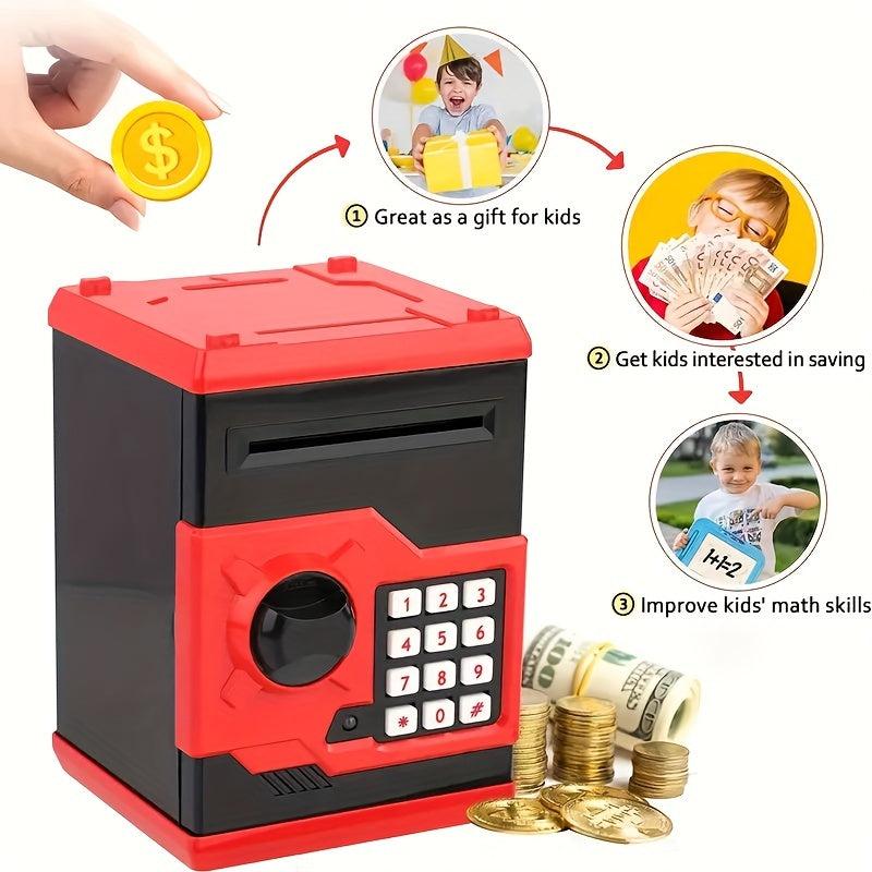 Mini ATM Little Pig Bank ATM Children's Gift Electronic Code Little Pig Bank