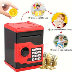 Mini ATM Little Pig Bank ATM Children's Gift Electronic Code Little Pig Bank
