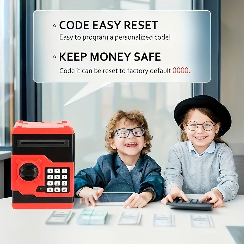 Mini ATM Little Pig Bank ATM Children's Gift Electronic Code Little Pig Bank