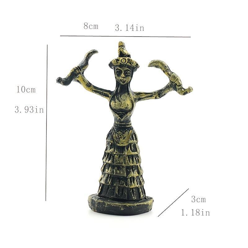 Greek Goddess Resin Ornaments for Home Decor