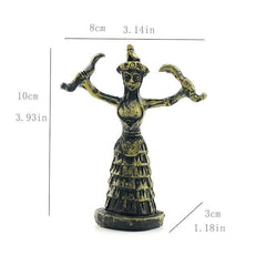 Greek Goddess Resin Ornaments for Home Decor