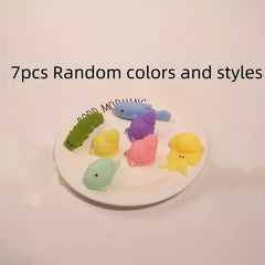 Ocean Series Fidget Pinch Toy Set, Stress Relief Sensory Ornaments