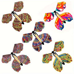 2pcs Creative Flying Butterfly Magic Tools Novelty Toys