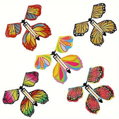 2pcs Creative Flying Butterfly Magic Tools Novelty Toys