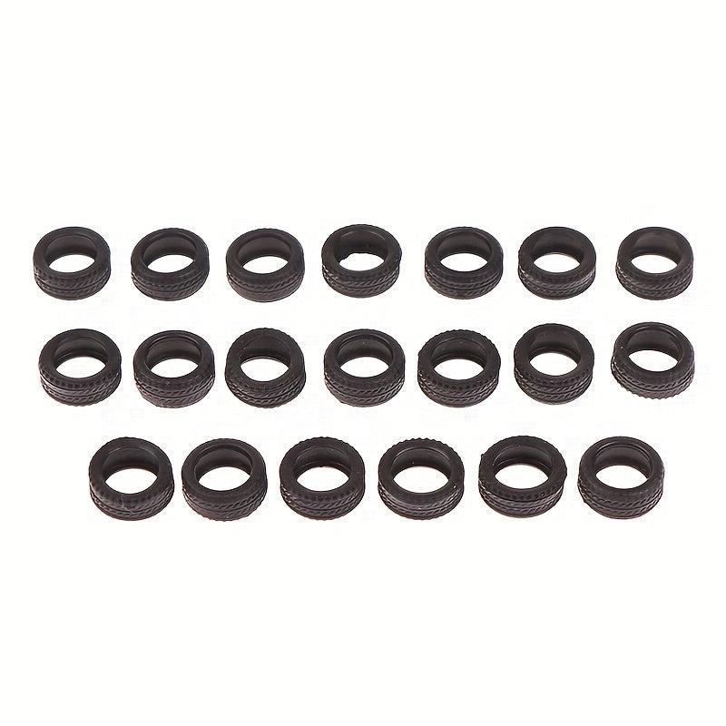 20pcs 1 64 Car Model Toy Wheels with Tire Skins for Kids