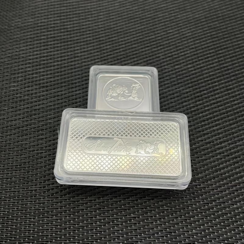 American Explorer Metal Long Bar Square Coin Collection Display Case