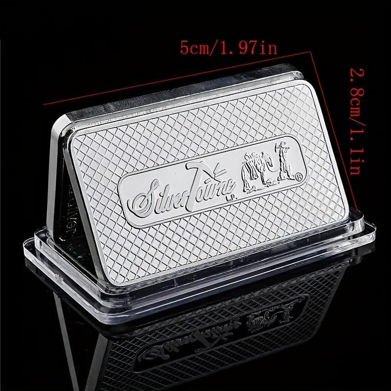 American Explorer Metal Long Bar Square Coin Collection Display Case