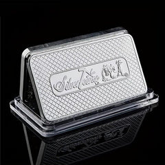American Explorer Metal Long Bar Square Coin Collection Display Case