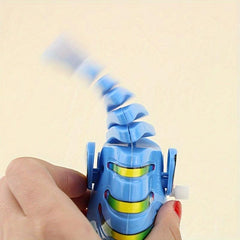 Clockwork Swinging Cartoon Fish Toy Wind Up Bath Water Toy Random